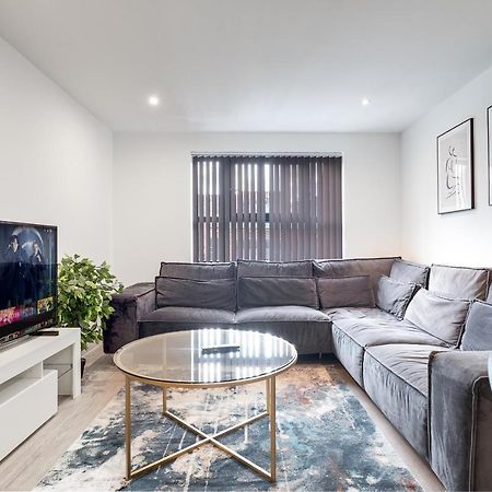 Ebra Stays - Choice Of 2 Or 3 Individual Beds - Luxury New Build Apartment ✪ City Centre, Digbeth ✓ Smart Tv'S & Large Corner Sofa - Birmingham Eksteriør bilde