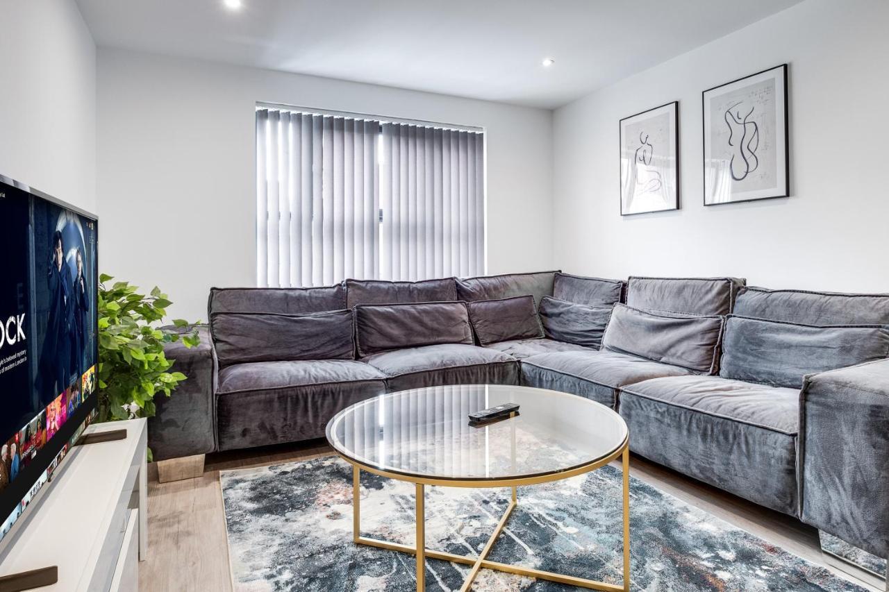 Ebra Stays - Choice Of 2 Or 3 Individual Beds - Luxury New Build Apartment ✪ City Centre, Digbeth ✓ Smart Tv'S & Large Corner Sofa - Birmingham Eksteriør bilde