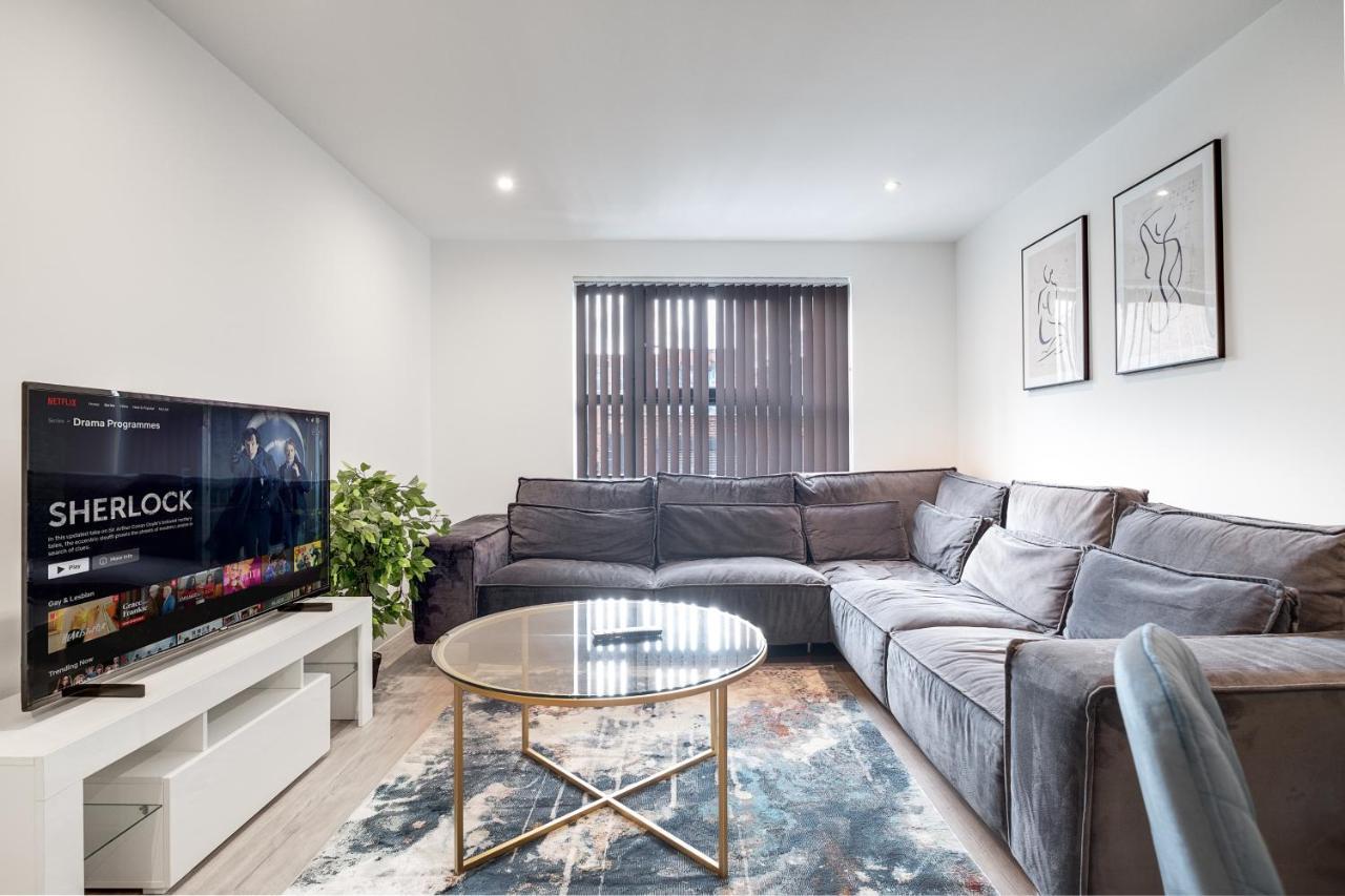 Ebra Stays - Choice Of 2 Or 3 Individual Beds - Luxury New Build Apartment ✪ City Centre, Digbeth ✓ Smart Tv'S & Large Corner Sofa - Birmingham Eksteriør bilde