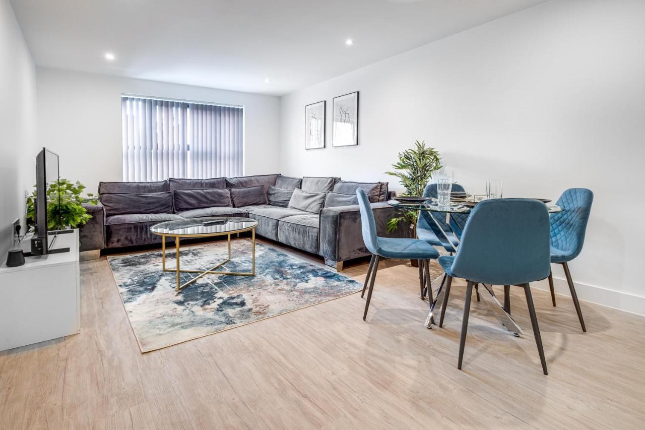 Ebra Stays - Choice Of 2 Or 3 Individual Beds - Luxury New Build Apartment ✪ City Centre, Digbeth ✓ Smart Tv'S & Large Corner Sofa - Birmingham Eksteriør bilde