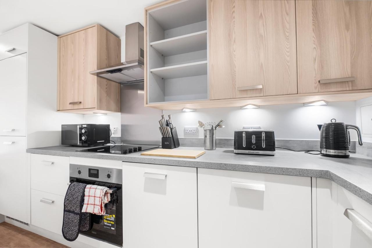 Ebra Stays - Choice Of 2 Or 3 Individual Beds - Luxury New Build Apartment ✪ City Centre, Digbeth ✓ Smart Tv'S & Large Corner Sofa - Birmingham Eksteriør bilde